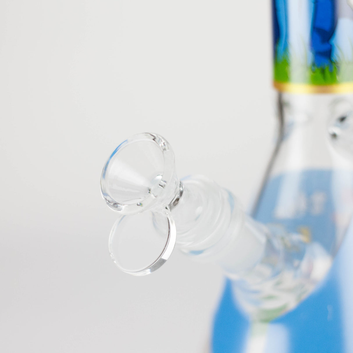 10" Cute Animals Design Beaker Glass Bong