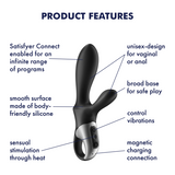 Satisfyer | Heat Climax+ Black