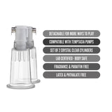 Blush - Temptasia - Nipple Pumping Cylinders Set of 2 (0.75" Dia)