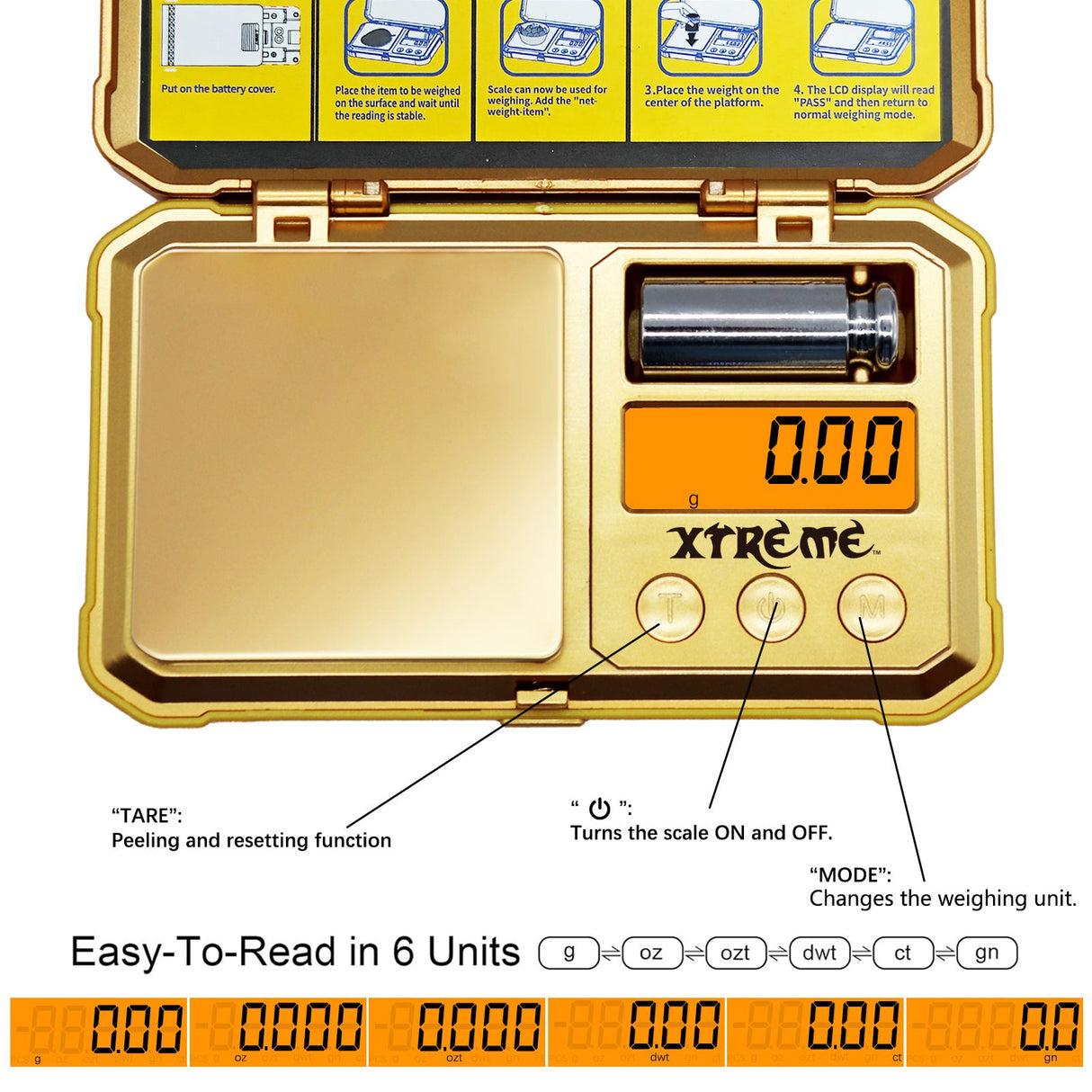 Xtream | Digital Pocket Scale [XTR-511]