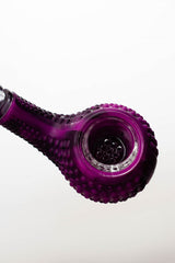 Sherlock Silicone pipe in display with glass bowl-WP164 - Display of 6