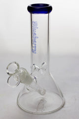 8" Blueberry glass beaker water bong ( N8040 )