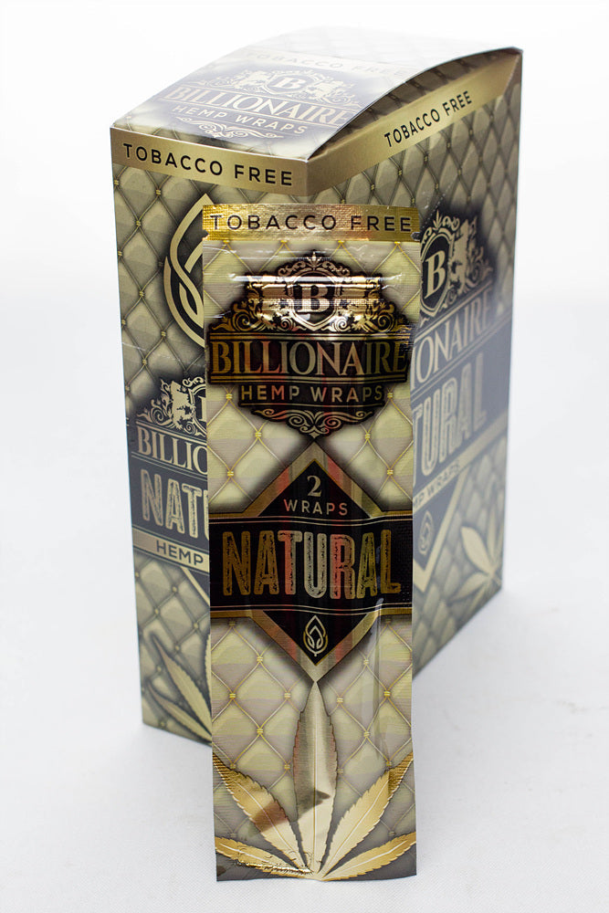 Billionaire Hemp Wraps display - 25 packs