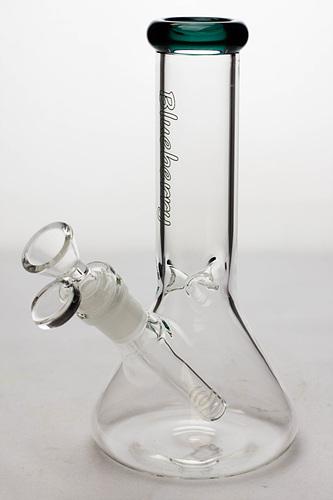8" Blueberry glass beaker water bong ( N8040 )
