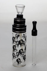 5" mini glass water pipe in display