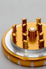 2 parts Genie aluminium herb grinder - Concave
