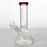 8" Blueberry glass beaker water bong ( N8040 )