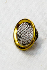 Preformed dome metal screen