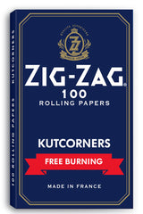 Zig Zag Free burning Blue Papers Kutcorners [CP1273BLU] - 25 packs