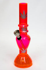 7" acrylic water pipe with grinder [GP1295]