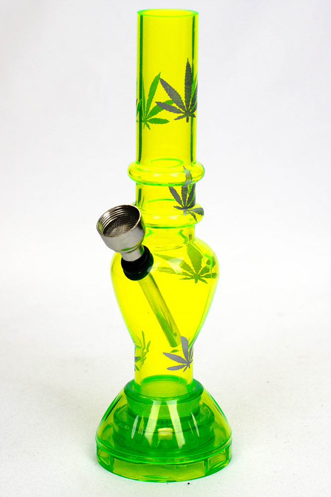 7" acrylic water pipe with grinder [GP1295]