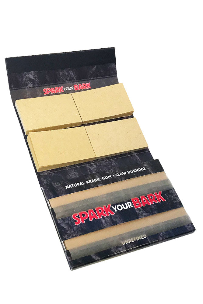 BIGBARK Organic Pure unrefined Rolling paper - 20 packs