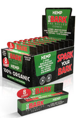BIGBARK Organic Hemp Pre-rolled Cones - 24 packs