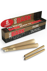 BIGBARK Organic Pure unrefined Pre-rolled Cones - 24 packs