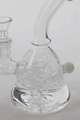 6" 2-in-1 fixed 3 hole diffuser bell bubbler