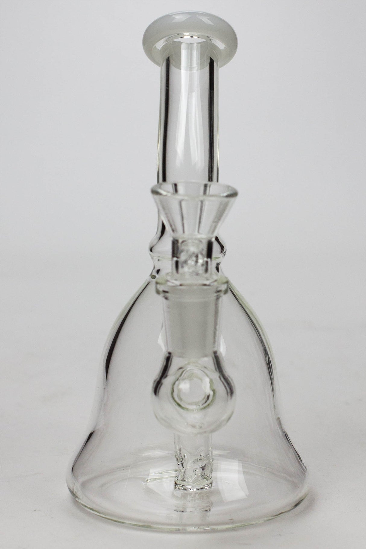 6" 2-in-1 fixed 3 hole diffuser bell bubbler