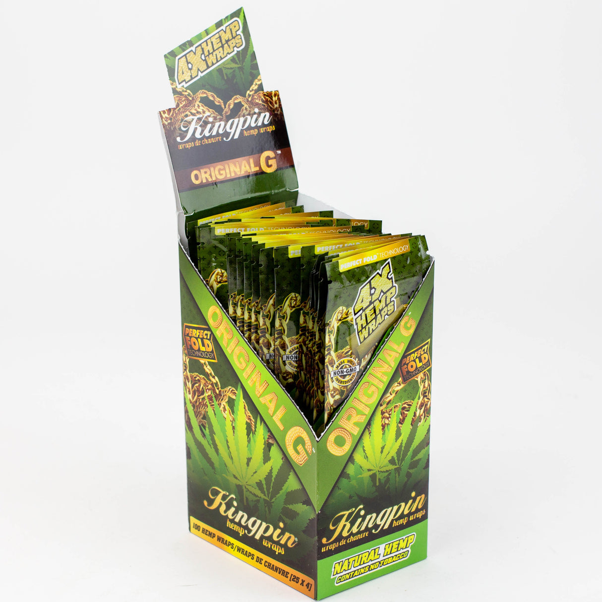 Kingpin Hemp Wraps - 25 packs