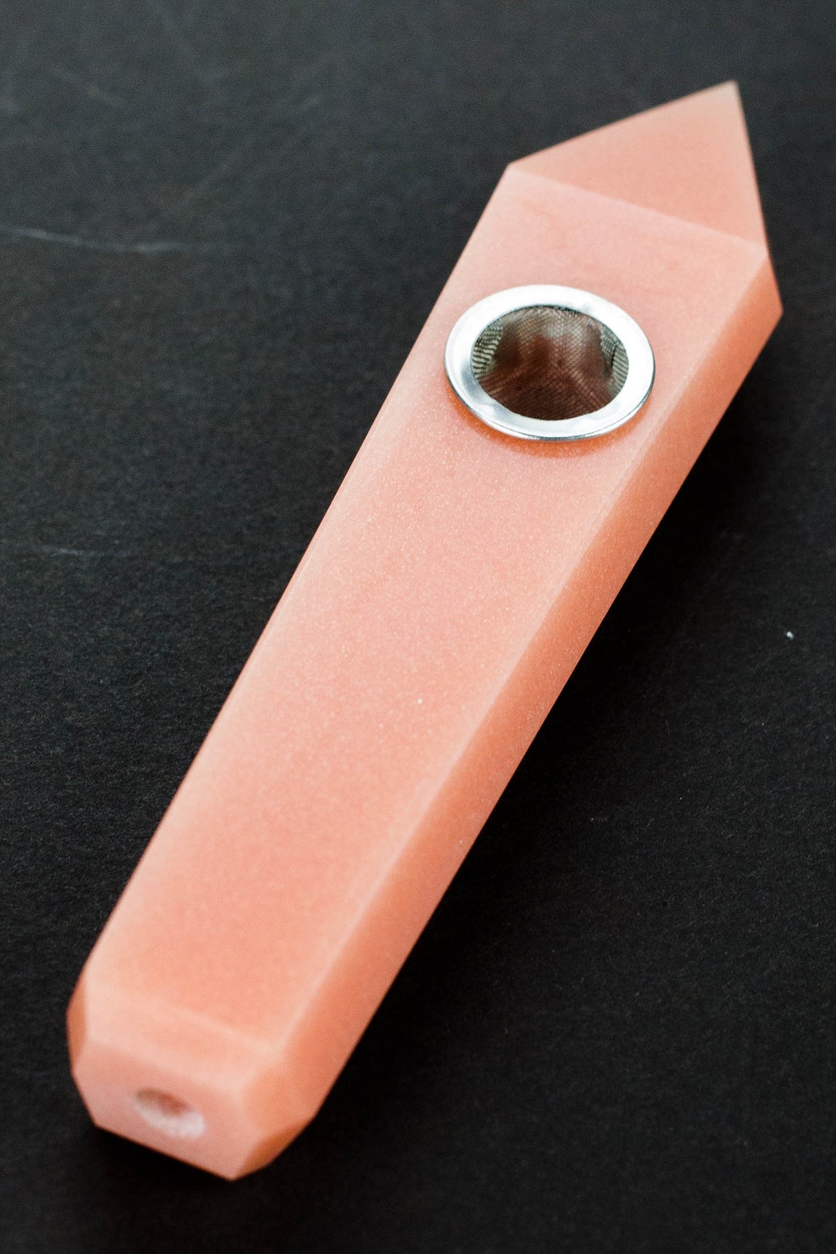Acid Secs - Glow In The Dark Luminous Crystal Stone Smoking Pipe
