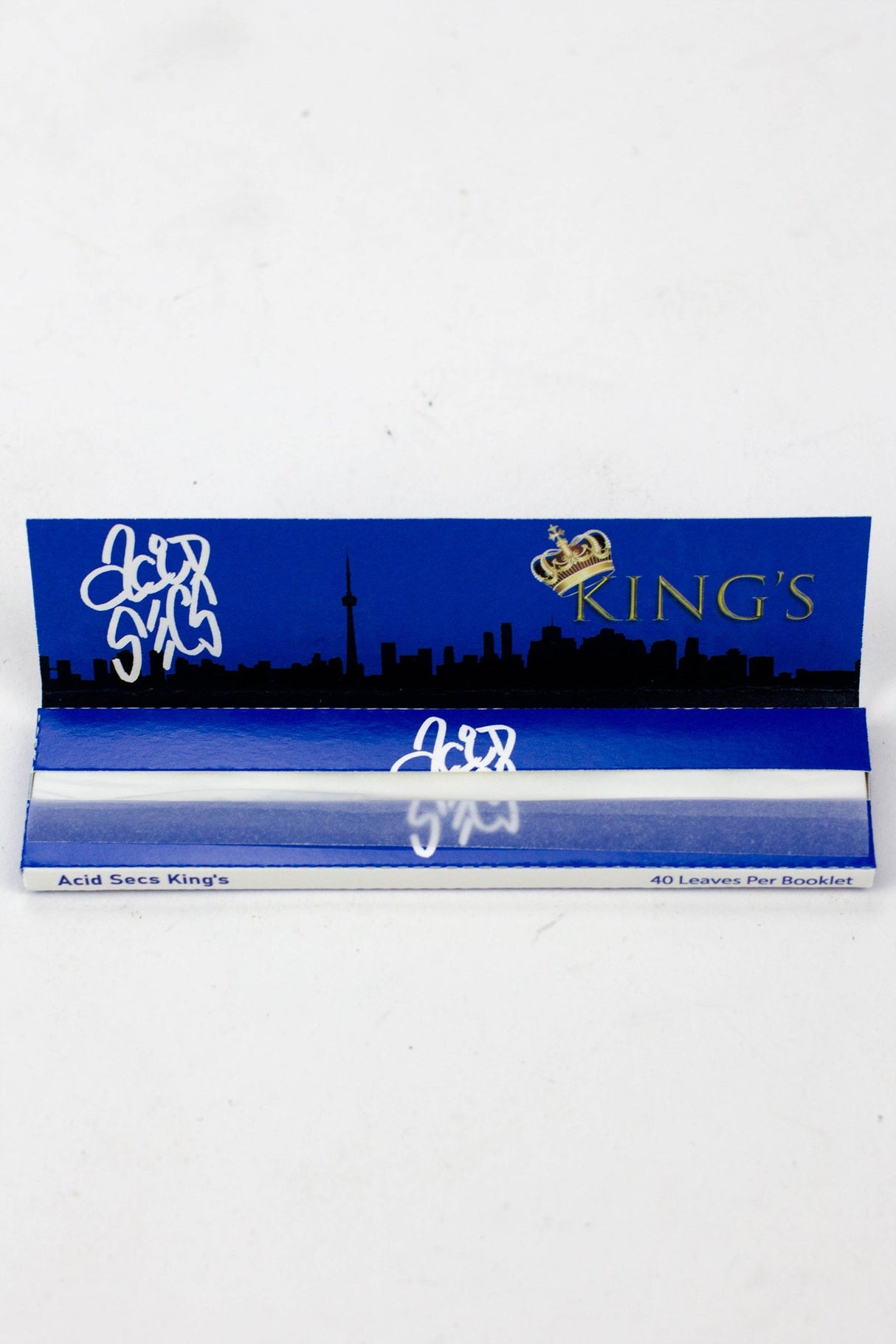 Acid Secs - Ultra thin rice King's Rolling Papers - 50 packs