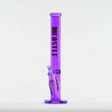 Castle Glassworks 18" Straight Tube Glass Bong – 9mm Thick Heavy Duty