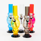 8" acrylic water pipe assorted [FD series]