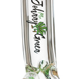 Johnny Green | 10″ 9mm Beaker Bent Neck with Grid Percolator Slide – Green (MJG-006)