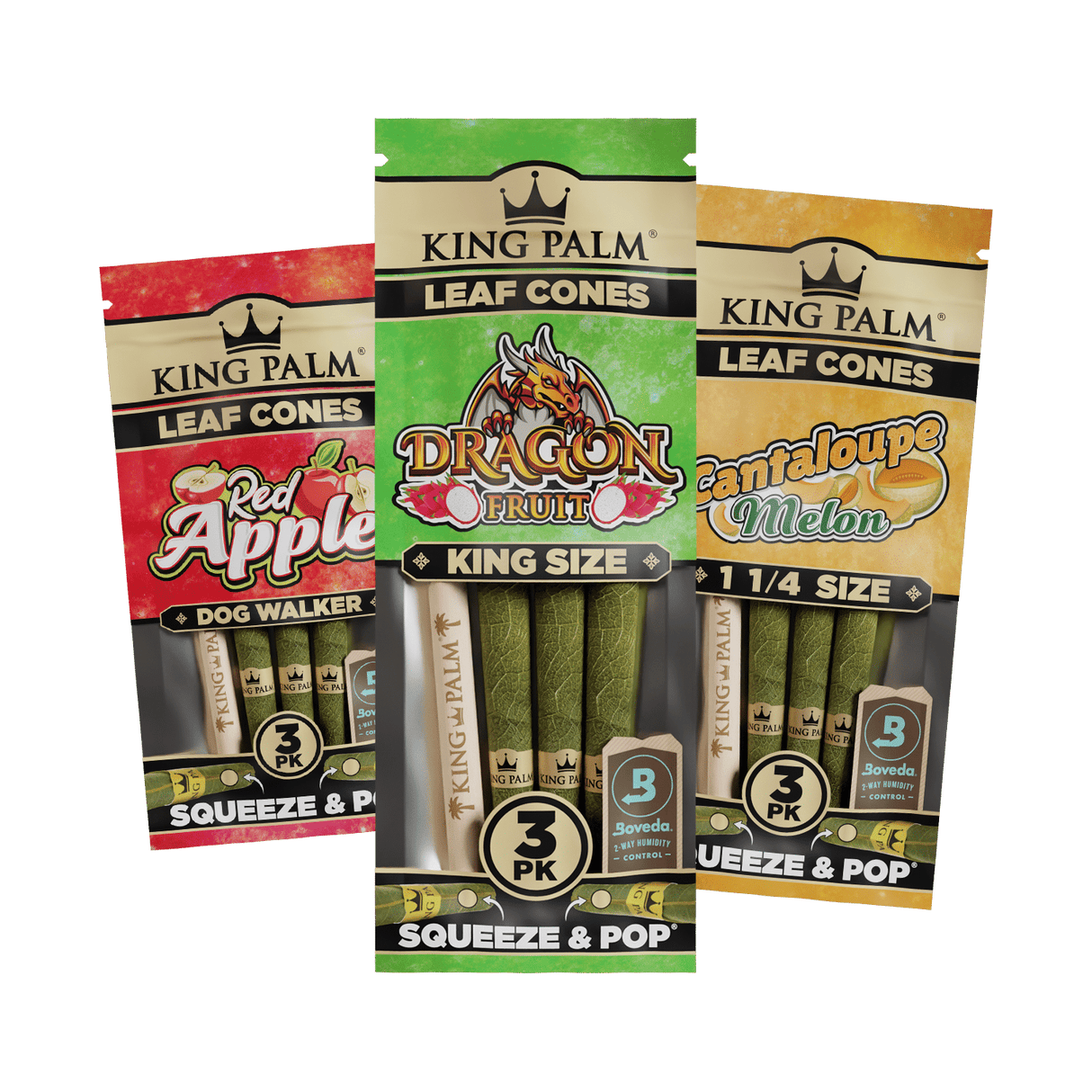 King Palm | Flavored Palm Cones - 15 packs