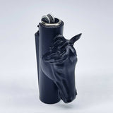 Black Horse 3D Lighter Case for Mini ClipperLighter