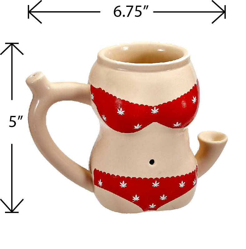 RED BIKINI MUG