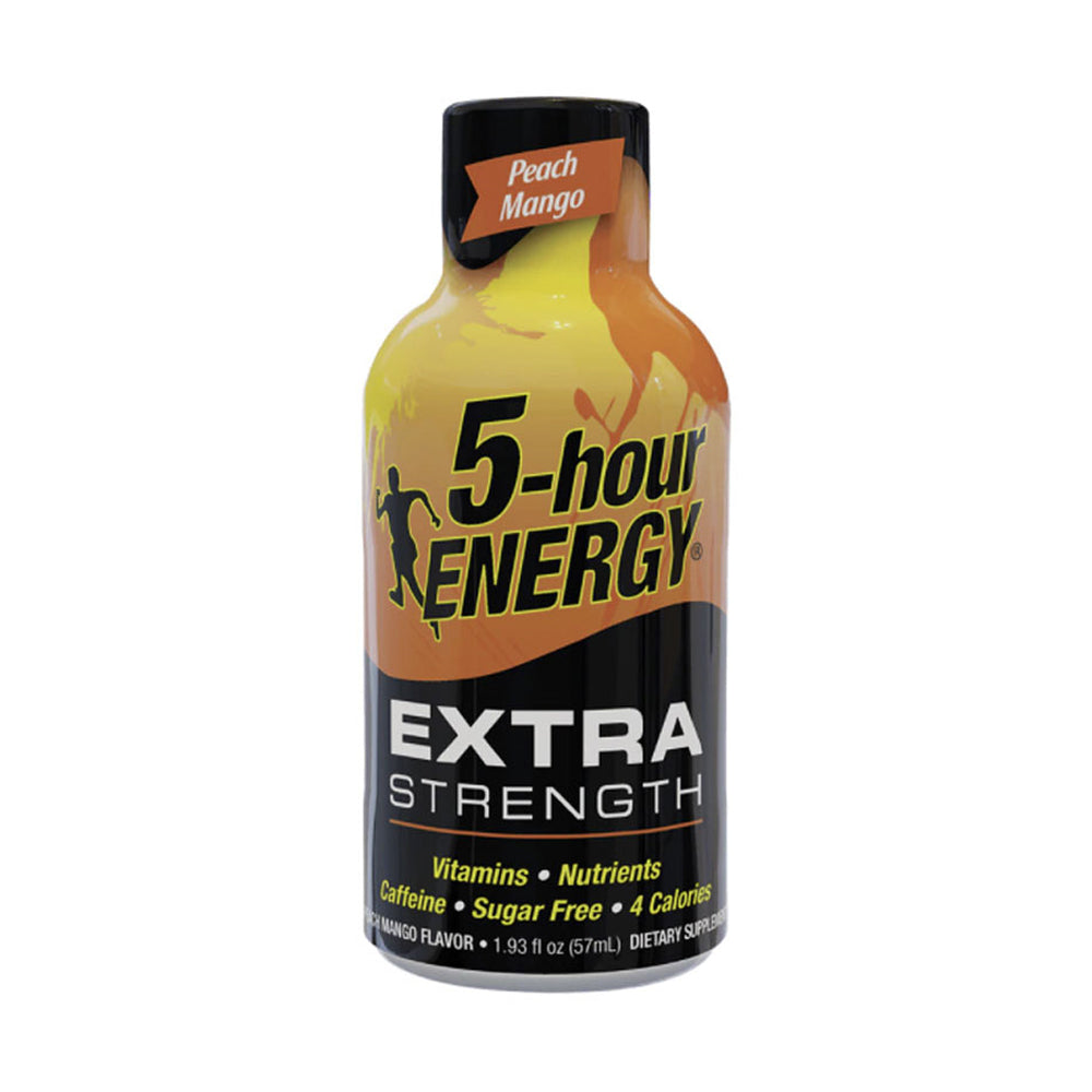 Peach Mango Flavor Extra Strength 5-hour ENERGY Drink - pack of 12