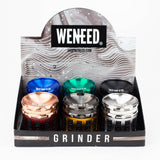 WENEED®-Rose Gold Stripe Grinder 4pts - 6 packs