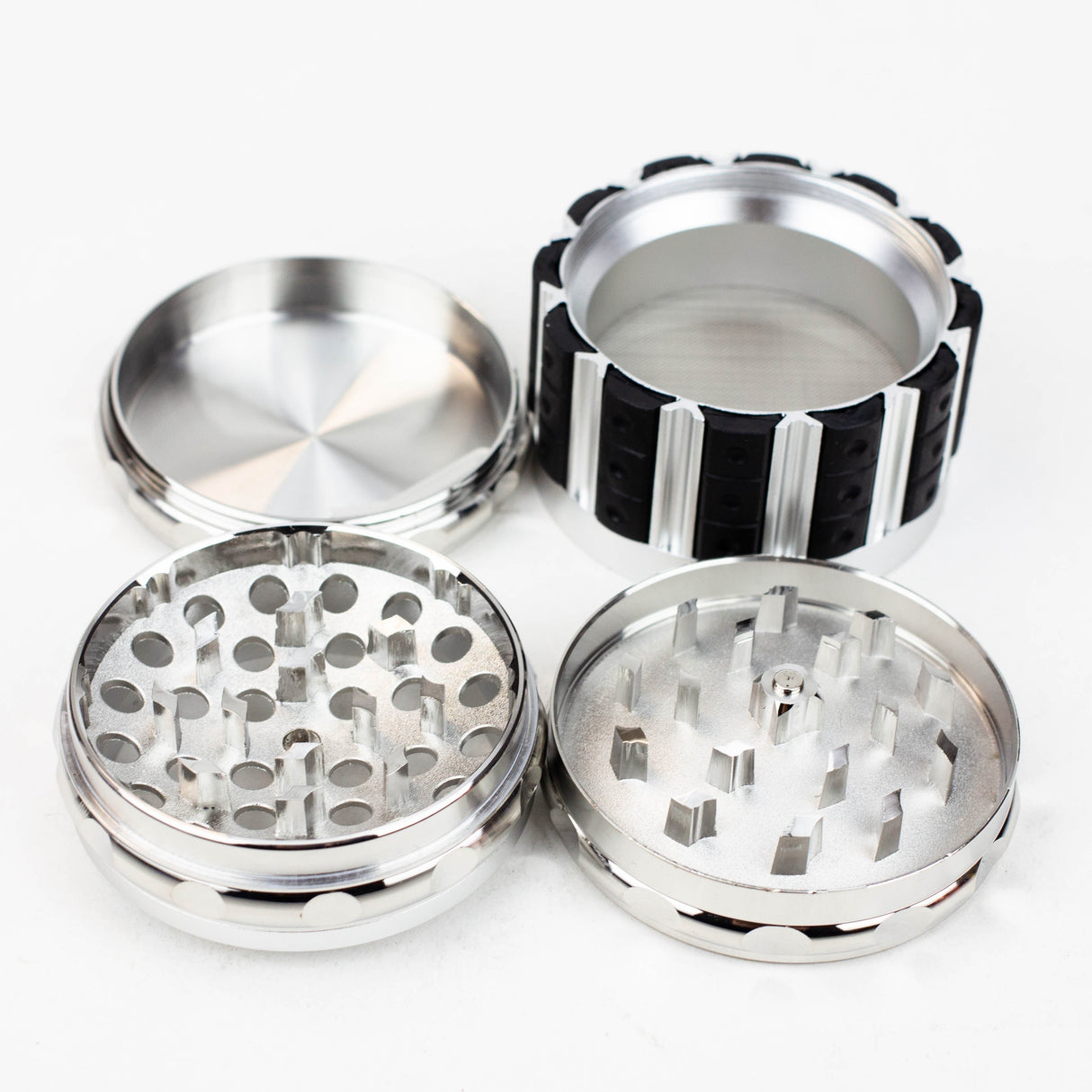 WENEED®-Rose Gold Stripe Grinder 4pts - 6 packs