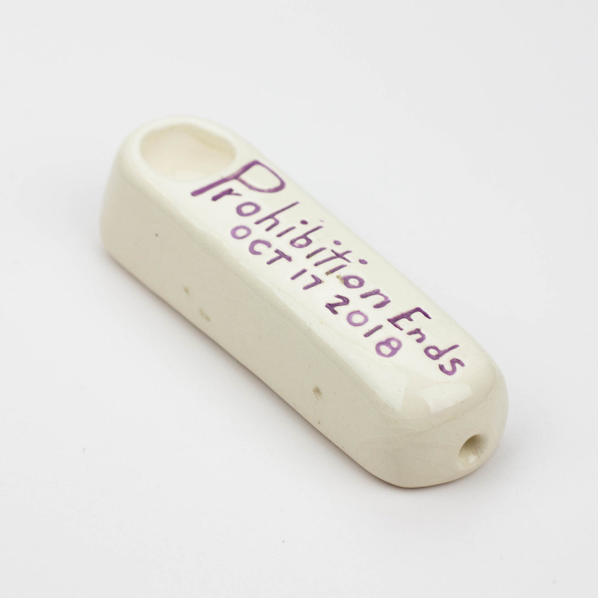 Handmade Ceramic Smoking Pipe [Prohibition Ends]