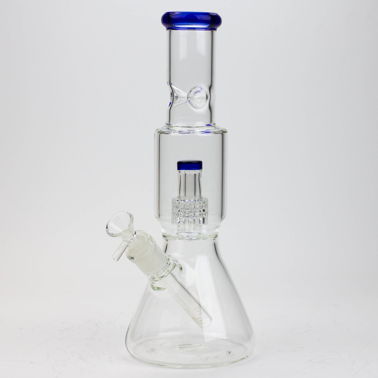 12" Glass Bong with shower head percolator [C2244]