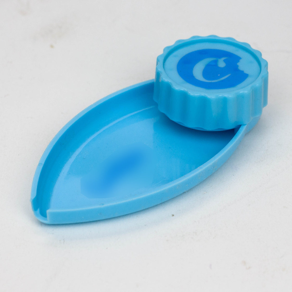 Plastic Grinder with mini leaf shape tray Box of 12