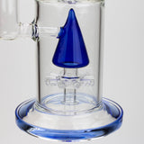 17" H2O dual diffuser glass water bong [H2O-5002]