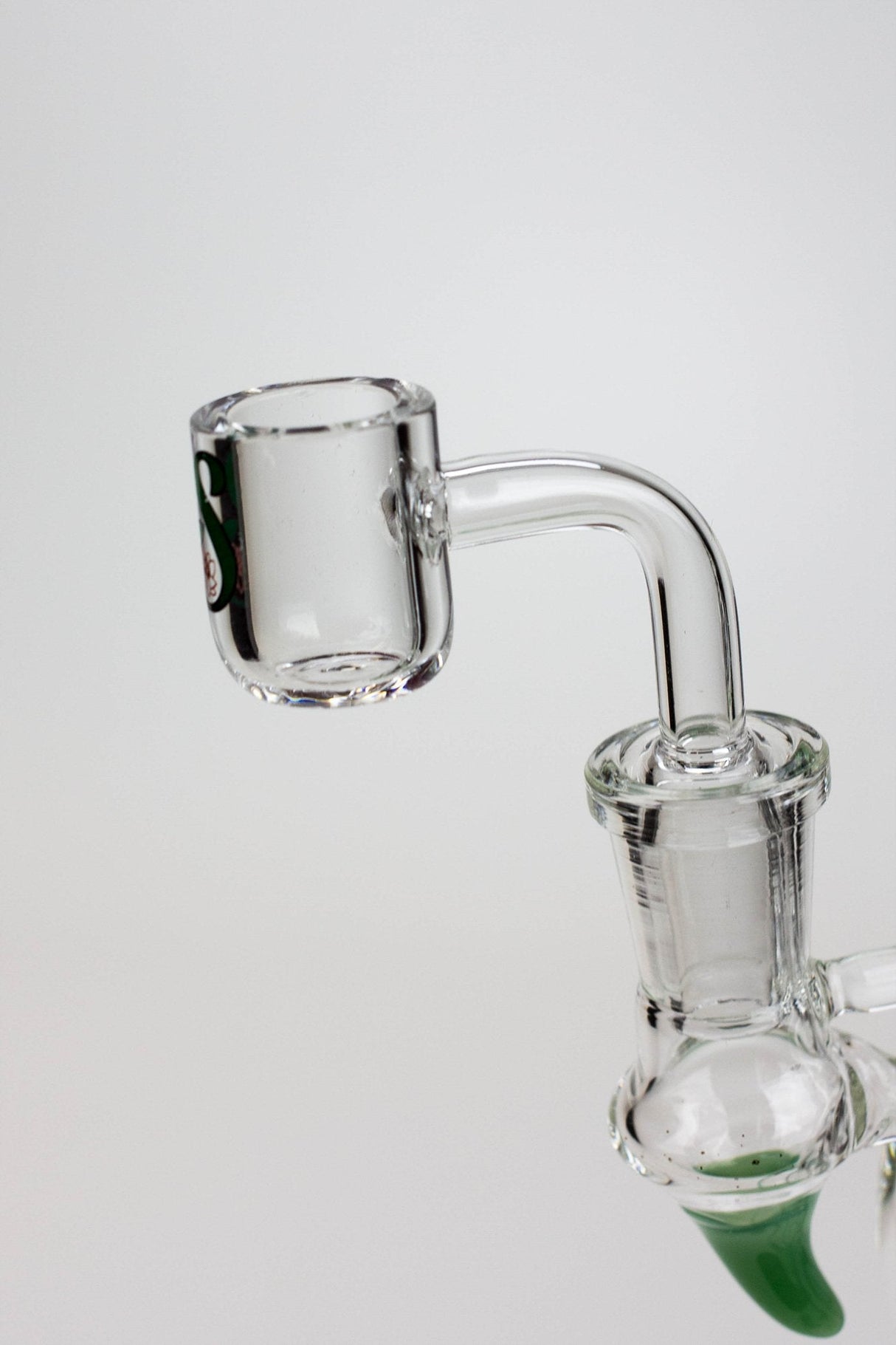 SOUL Glass 9.5" Double Sphere Recycler Bong – 2-in-1 Dab Rig