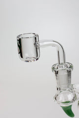 SOUL Glass 9.5" Double Sphere Recycler Bong – 2-in-1 Dab Rig