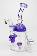 8.5" SOUL Glass 2-in-1 show head diffuser bong
