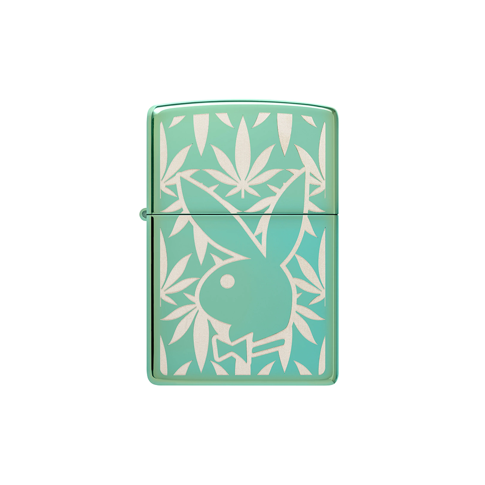 Zippo 28129 - 111129 Playboy Leaf Green